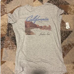 Aeropostale Gray California Graphic Tee